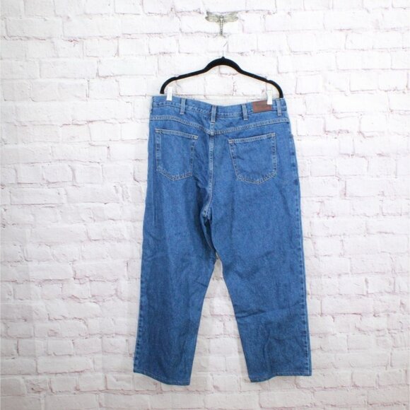 LL Bean Double L Jeans Natural Fit Hidden Comfort Stonewashed 38x30 - Picture 6 of 10